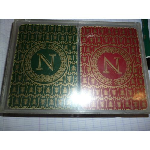 2 Jeux De 54 Cartes "Napoleon"