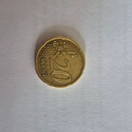 Pièce De 20 Centimes Espagne 1999 Dans Un Bel État