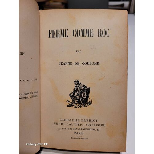 Ferme Comme Roc ... Jeanne De Coulomb
