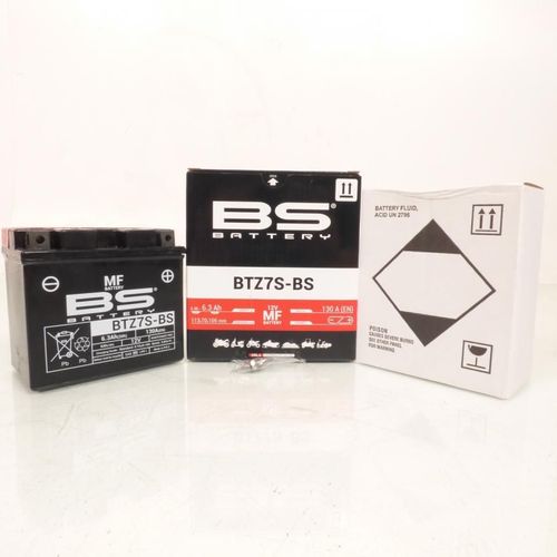 Batterie Bs Battery Pour Scooter Kymco 125 Agility 2004 À 2012 Ytz7s-Bs / 12v 6ah Neuf