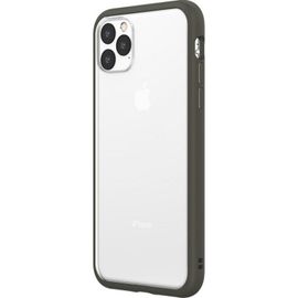 Rhinoshield Coque Pour Iphone 11 Pro Max - Bumper Interchangeable - Gris