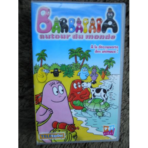 Barbapapa Autour Du Monde - A La Découverte Des Animaux ! Cassette Vidéo Vhs