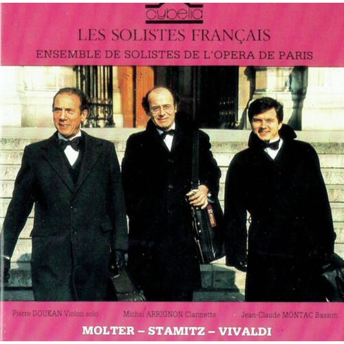 Monlter/ Stamitz / Johann Melchior Molter, Carl Stamitz, Antonio Vivaldi – Ensemble De Solistes De L'opéra De Paris