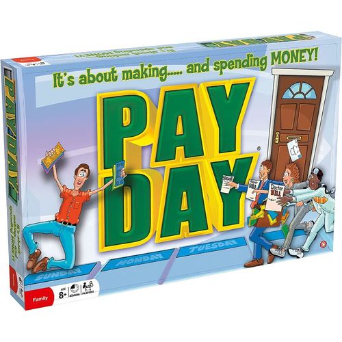 Payday Family Board Game It'S About Thinking And Spending Money!