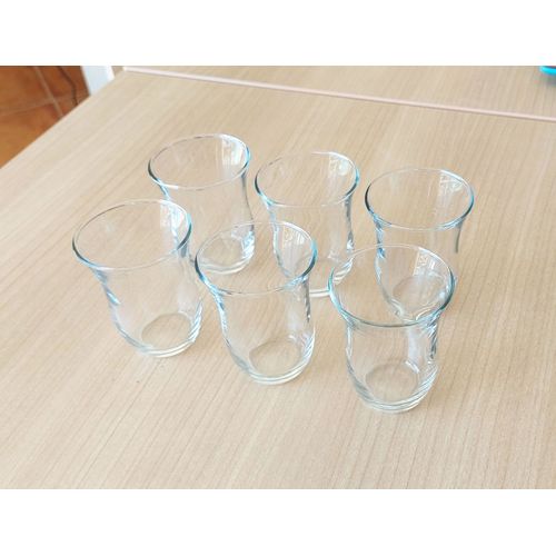 Lot De 6 Petites Verrines En Forme Évasée