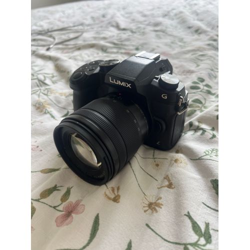 Panasonic Lumix G80 16 Mpix + Objectif G Vario 1 : f3.5 - 5.6 / 12 - 60mm - Noir