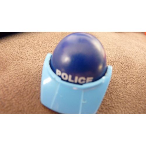 Playmobil Accessoires = Un Casque De Policier À 2 Éléments