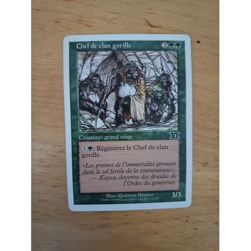 Gorilla Chieftain // Chef De Clan Gorille (6ème Édition)