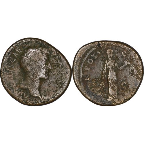 Rome - Dupondius - Marc Aurele - 148 Ad - Fides Tenant Épis Et Fruits - 11.77 G. - Tres Rare - Ric.Manque - 25-217