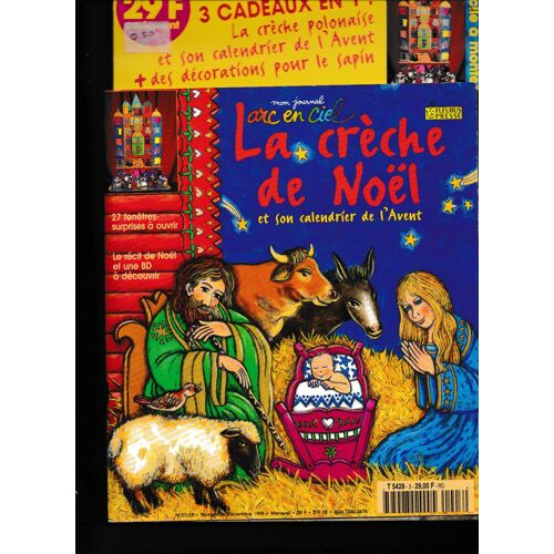 Mon Journal Arc En Ciel La Crêche De Noël Et Son Calendrier De L'Avent