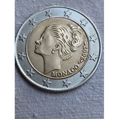 2 Euro Pièce Rare Grace Kelly 2007