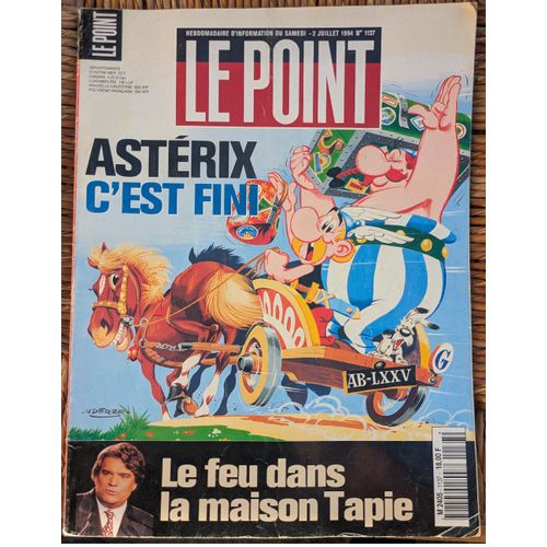 Le Point N°1137 Du 2 Juillet 1994 (Couverture Asterix)