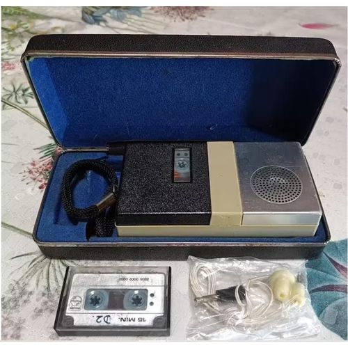 Dictaphone Philips Micro cassette LFH 0085/15 - Gris
