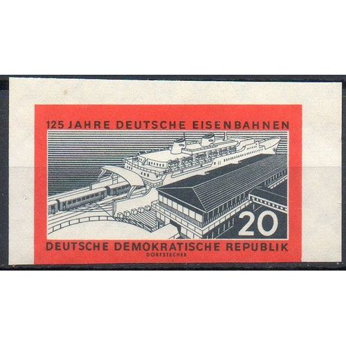 Allemagne De L'Est Timbre Chemins De Fer 1960 , Non Dentelé
