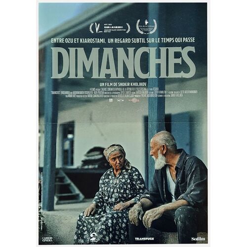Dimanches - Véritable Affiche De Cinéma Pliée - Format 40x60 Cm - De Shokir Kholikov Avec Abdurakhmon Yusufaliyev, Roza Piyazova- 2025