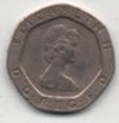 Pièce 20 Pence Angleterre 1982