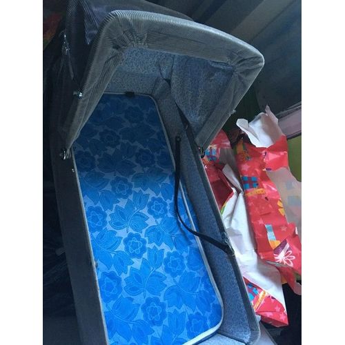 Lit D'Appoint Bébé : Nacelle De Landau Avec Matelas Avec Capote