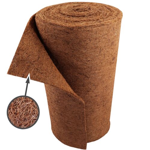 3m Tapis De Coco Natte De Protection Hivernale Natte De Remblai Natte En Fibre De Coco 800g/M² 0.5m De Large