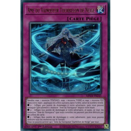 Yu Gi Oh Mp24 Fr245 Âme Du Vainqueur Tourbillon De Neige Ultra Rare