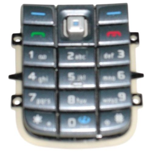 Clavier Pour Nokia 6020 Couleur Gris