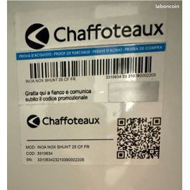 Chaudière Gaz BasNox Inoa Nox Chaffoteaux 24 kW/VMC