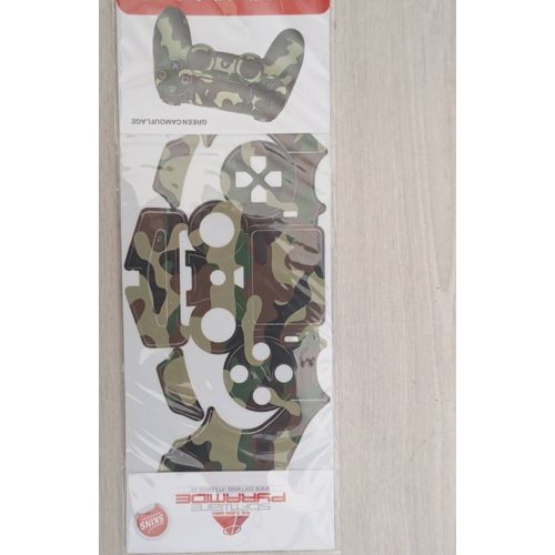 Autocollant Pour Manette Ps4 Thème Militaire