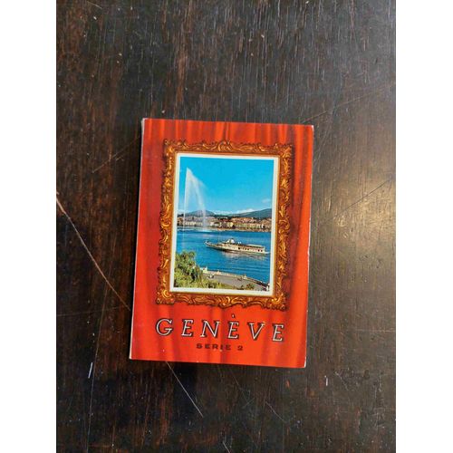 Carnet De 12 Cartes Postales (Vues) De Genève, Suisse, Série 2