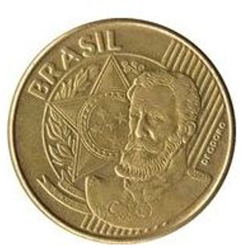Pièce 25 Centavos Brésil - 2009