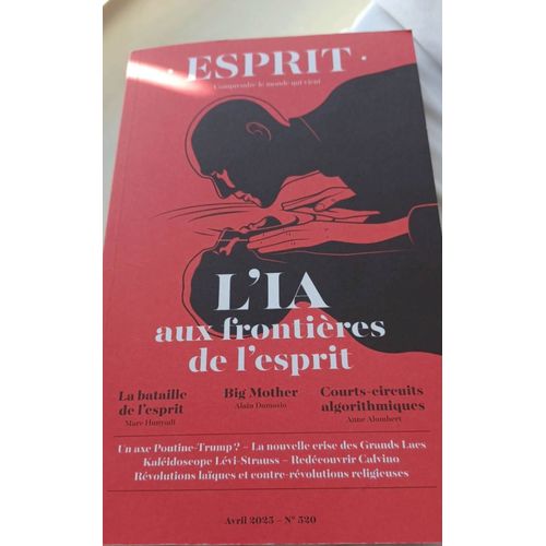 Revue Esprit Numéro 520 - Avril 2025