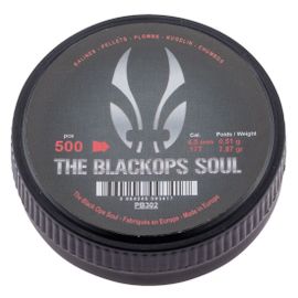 Boite De 500 Plombs 4.5 Mm Black Ops Soul Tête Pointue Par 1