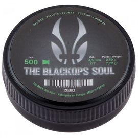 Boite De 500 Plombs 4.5 Mm Black Ops Soul Tête Match Plate Par 1