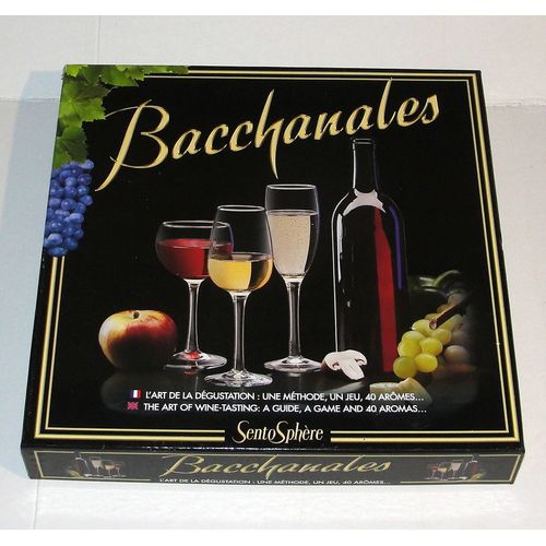 Bacchanales Format Moyen 40 Aromes Jeu De Degustation Senteurs Sentosphere 1993