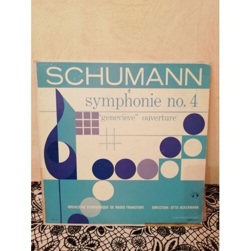 Vinyl 33 Tours Classique Shumann Symphonie N°4