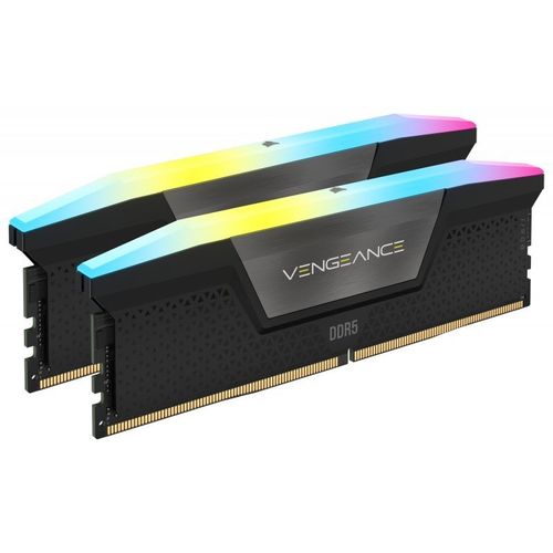 Corsair Vengeance RGB 32Go (2x16Go) DDR5 6000MHz CAS 36 - CMH32GX5M2E6000C36
