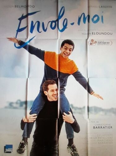 Envole-Moi - Affiche Originale De Cinéma - Format 120x160 Cm - Un Film De Christophe Barratier Avec Gérard Lanvin, Victor Belmondo, Yoann Eloundou Noah, Andranic Manet, Hugo Hamdad - Année 2021