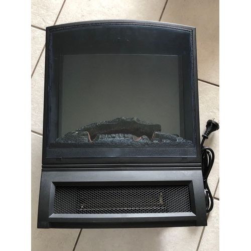 Chauffage électrique lumineux style cheminée 