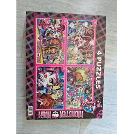 Coffret 4 Puzzles Monster High