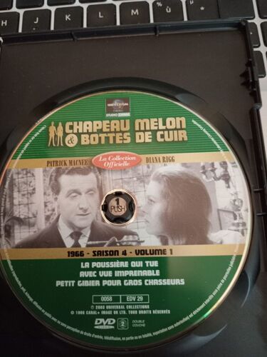 Dvd Occasion Zone 2 - Chapeau Melon Et Bottes De Cuir - 1966 - Saison 4 - Vol 1                   P