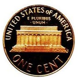 Pièce 1 Cent Lincoln Etats-Unis - 1969