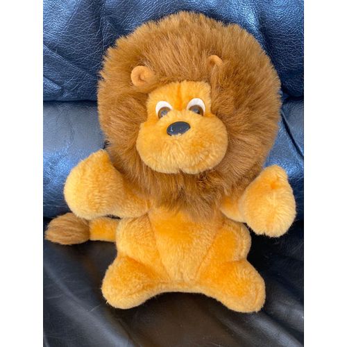Ancienne Peluche Mascotte Lion Lcl Crédit Lyonnais Ajena Vintage Tour De France 30cm