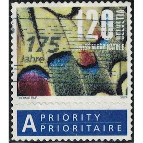 Suisse 2024 Used Papillon Papilio Machaon Y&T Ch 2813 Su