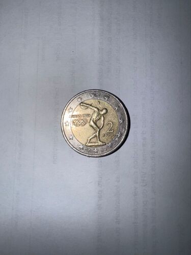 Pièce De 2 Euros Jeux Olympiques Athens 2004