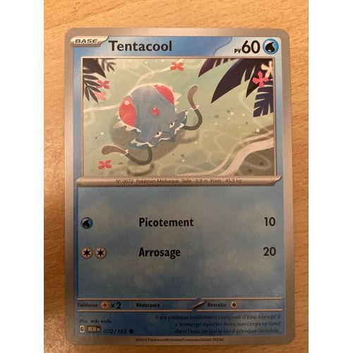 (1223) Tentacool 72/165 Pokemon 