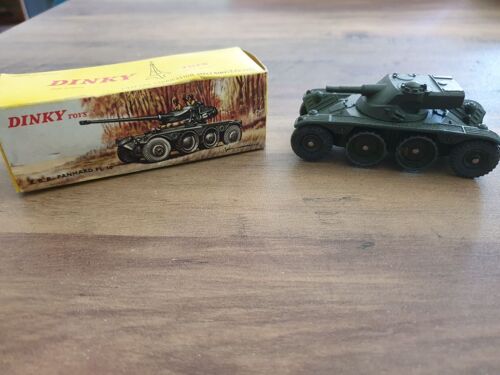 Véhicule Militaire Dinky Toys, Ebr Panhard Fl 10, Ref 827-Dinky Toys