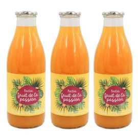 Lot 3x Nectar De Fruit De La Passion - Bouteille Kg