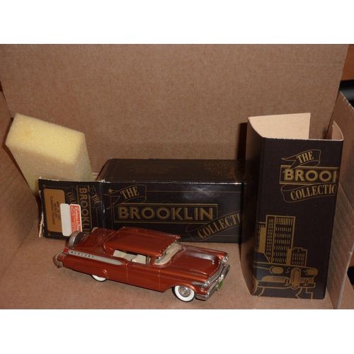 [274] Miniature 1,43ème : Cruiser Mercury Turnpike - Couleur Brun - Marque : Brooklin M-Brooklin