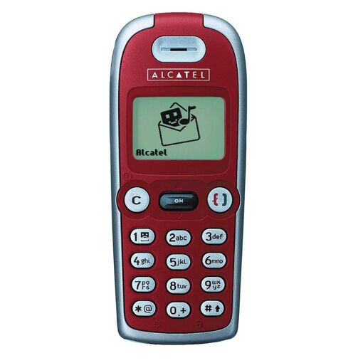 Téléphone Portable Alcatel BF31W Occasion - Réseau SFR - Gris - Avec Chargeur Et Batterie