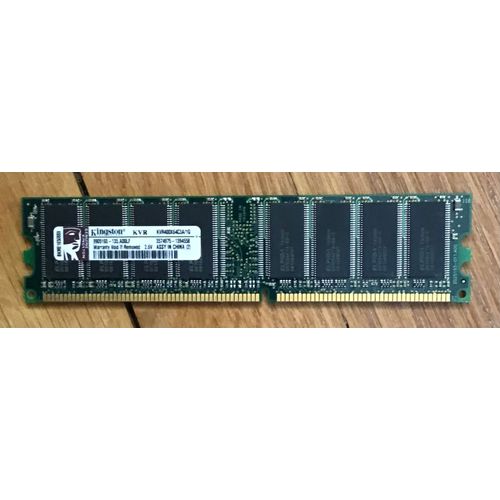 Barrette mémoire Kingston KVR 400X64C3A/1G
