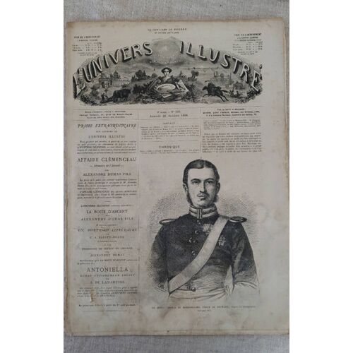 L Univers Illustré Journal No 556 - Samedi 21 Juillet 1866 .