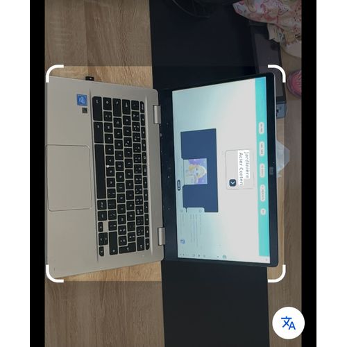 Asus Chromebook C423NA-BZ0522 - 4" Intel Celeron - Ram 4 Go - DD 64 Go - Silver